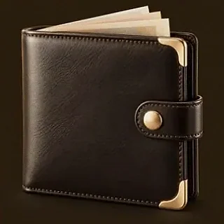 Leather wallet — Shambala
