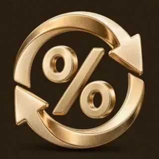 Percent cycle icon — Shambala