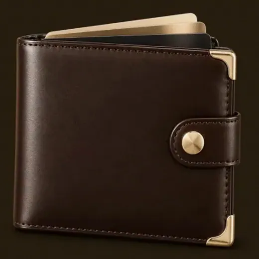Leather wallet — Shambala