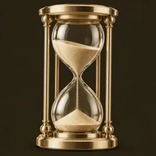Ornate hourglass — Shambala