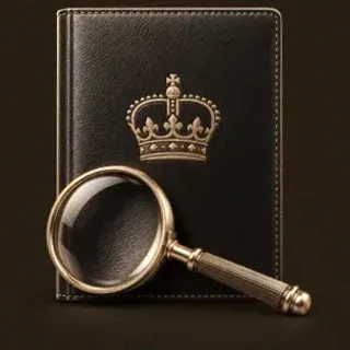 Passport magnifying glass — Shambala