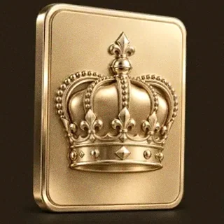 Royal crown plaque — Shambala