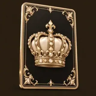Royal crown card — Shambala