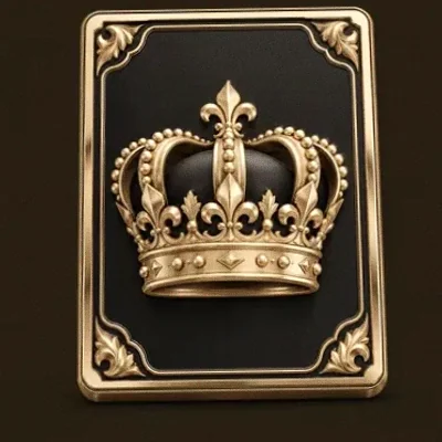 Crown emblem card — Shambala