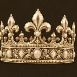 Ornate royal crown — Shambala